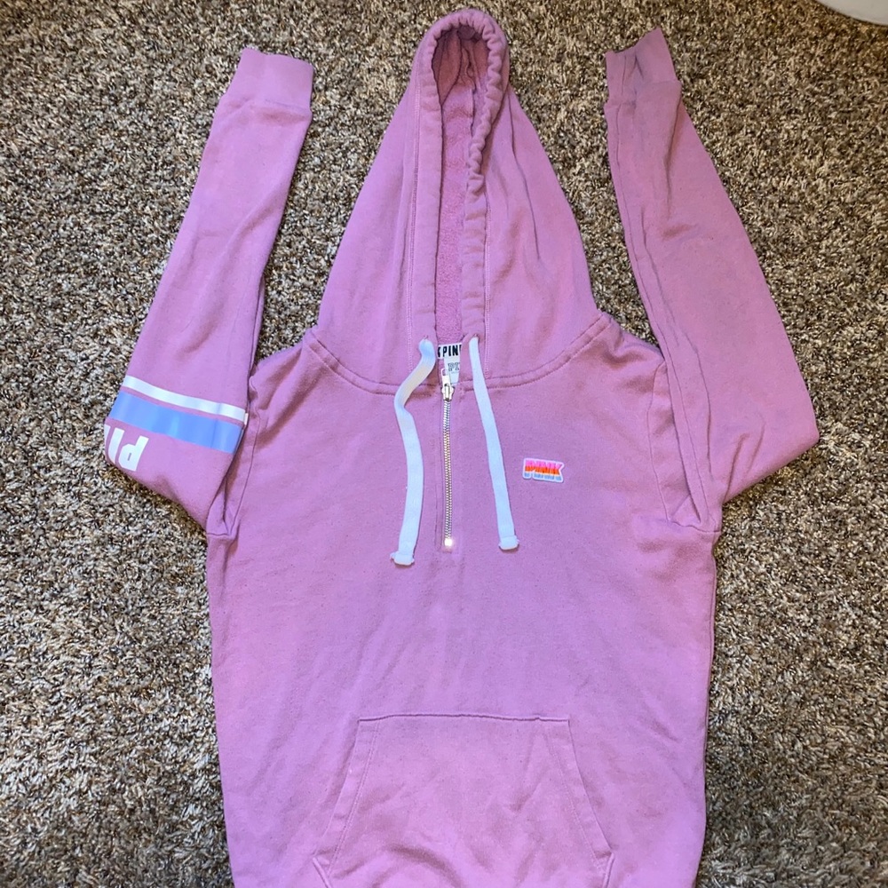 PINK zip up hoodie